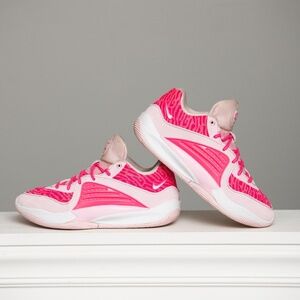 Nike By You KD 16 Aunt Pearl Pink FB2390-900 Women's Size 7- Hot Pink Blush Pink